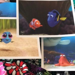 Disney Finding Dory Lithograph Set of 3
